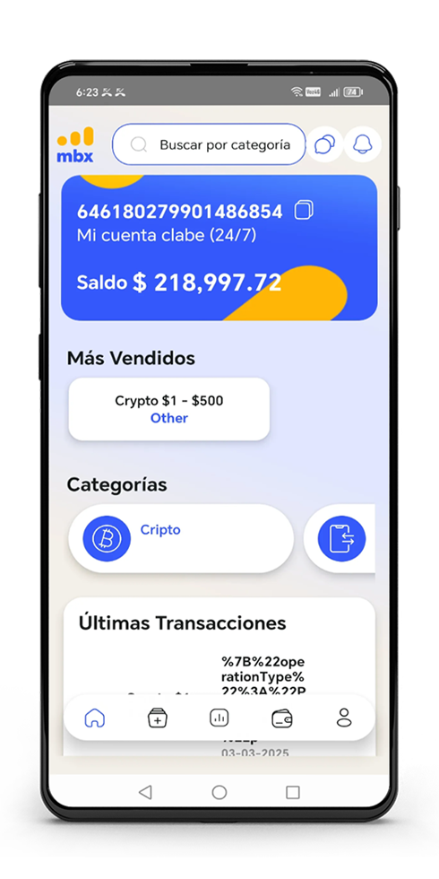 aplicación móvil para vender bitcoin